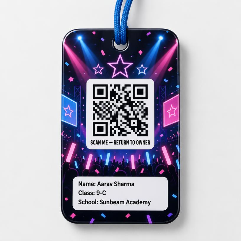 K-Pop Stage WapasTag design